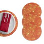 Hermia Set de 4 Manteles Individuales Multicolor